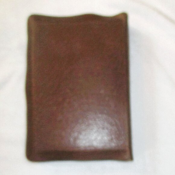 Vintage Holy Bible King James Version Leather Cover 12X8" Illustrated By Old Mas - Picture 7 of 12